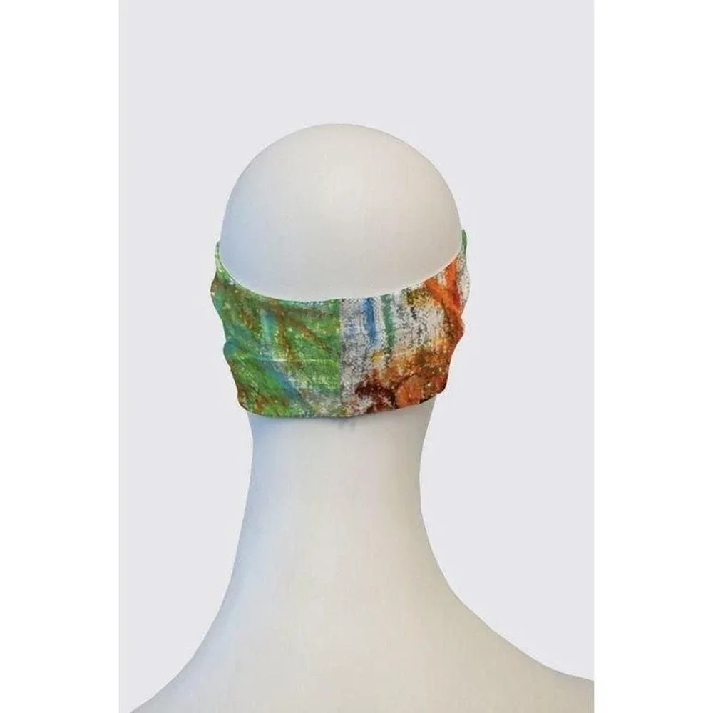 Bloodroot With Blood Simone Active Headband (Preorder) |Gothic Hair Wrap